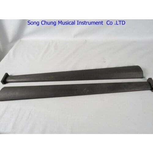2pcs Indonesia ebony black cello fingerboard 4/4 #6332,cello part
