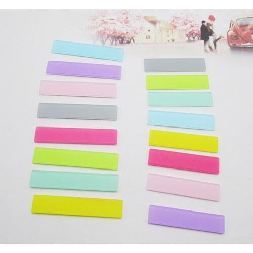 32pcs/lot Two size Kawaii Acrylic hair clip cover Flatback cover for children clip accessories