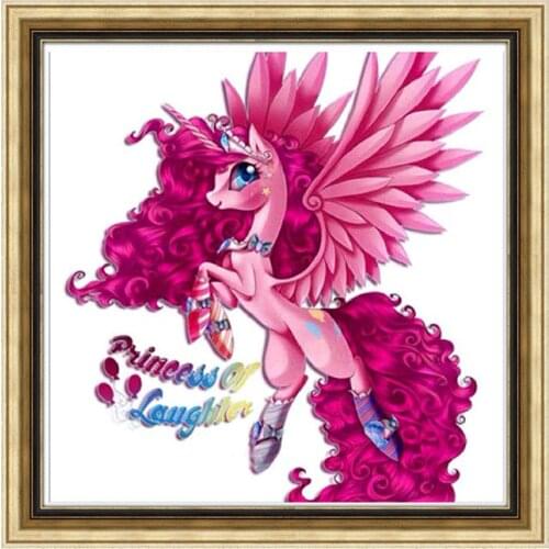 Diamond Painting DIY Fashion 2021 5D Handmade Gift Mosaic Cross Stitch Mosaic Home Decoration Full Round Animal Unicorn