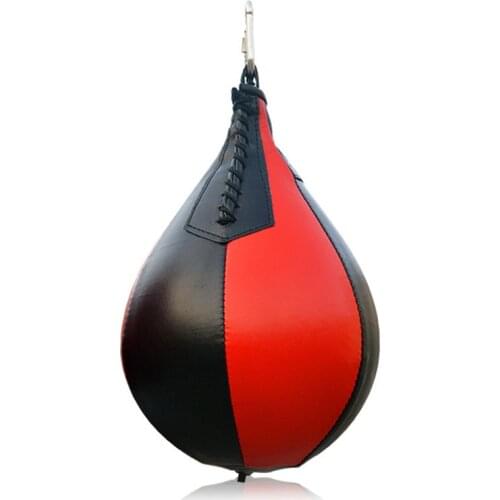 Punching Ball PU Pear Boxing Bag Reflex Speed Balls Muay Thai Punch Boxe MMA Fitness Sports Equipment Training Adults Inflatable