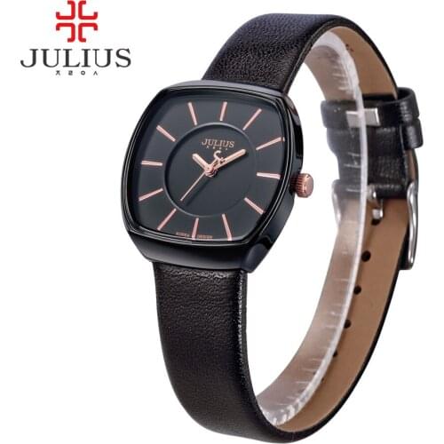 Julius Lady Womens Watch Japan Quartz Hours Fine Fashion Bracelet Simple Leather Girl Birthday Lovers Gift Original Julius