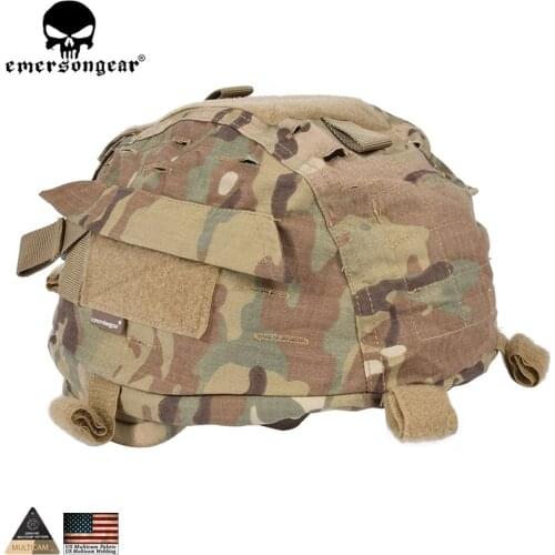 EMERSONGEAR Airsoft Tactical Helmet Cover for MICH 2002 Ver2 Helmets Cloth Military Paintball Hunting Army Accessory EM1802