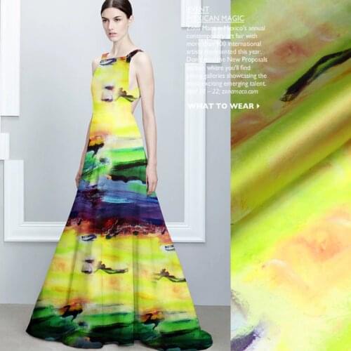 CNUM SO047 100% Natural Silk Organza/ The Mystery Of Deep Sea/ Silk Fabric Charmeuse/ Width 1.48yd Thickness 14mm