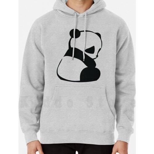 Baby Panda hoodies long sleeve Baby Panda Animal Animals Bear Forest Desert Jungle Sun Moon Peace Water