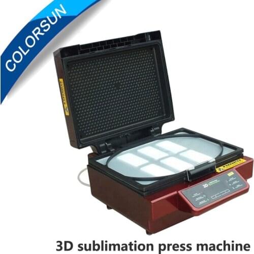 Hot sell 3D Sublimation Heat Press Printer 3D Vacuum Heat Press Printer Machine Printing for Cases Mugs Plates Glasses