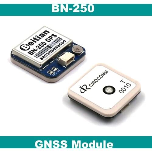 25*25*6mm GPS Module + Antenna UART TTL level GPS GLONASS BEIDOU GALILEO GNSS module with antenna FLASH,BN-250