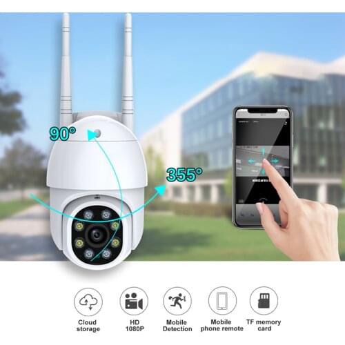 Outdoor 1080P Cameras Wifi Smart Home Digital IP Camera Security Protection Mini Cameras Support TF Card CCTV Video Surveillance