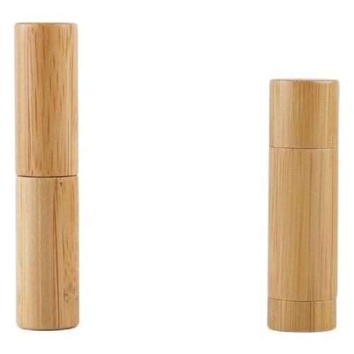 Classical Empty Lipstick Packaging Container Lip Beauty Tool Makeup Bamboo Wooden Lip Balm Tube 20pcs/lot 20pcs/lot