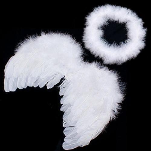 MACH Summer Children Girl Snow angel sets boys and girls Xmas Party Costume dress accessories