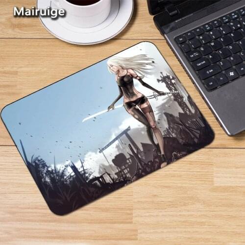 Mairuige NieR:Automata 2B A2 YoRHa Cute Girls Gaming MousePad Table Mats Rubber Anti-skid Wear Mouse Pad Keyboard Shop