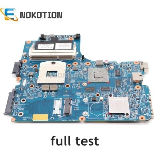 NOKOTION Laptop Motherboard for HP ProBook 4740s 4540s 4440s 4441s 683494-001 HM76 DDR3 MAIN BOARD 1GB GPU full tested