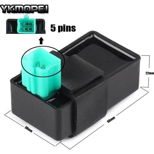 Motorcycle Accessories Parts 5Pin Connector AC Ignition for CDI UNIT for 50CC-110CC Pit PRO Trail Quad Dirt Bike ATV