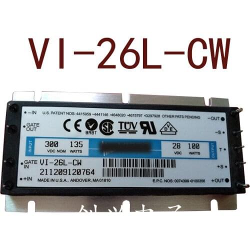 Original-- VI-26L-CW VI-26L-EW DC300V-28V100W3.5A 1 year warranty ｛Warehouse spot photos