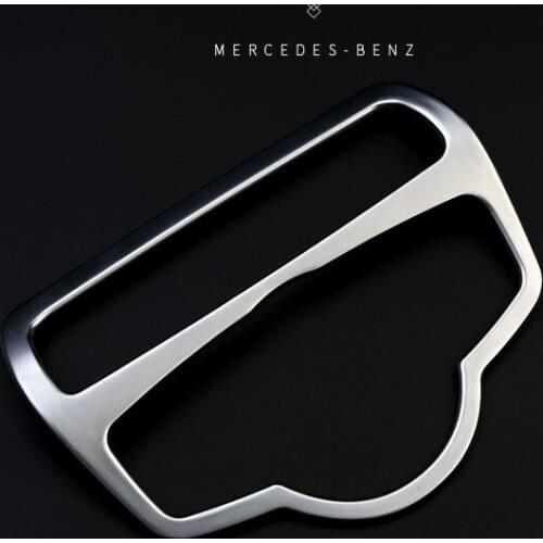 Fit For Mercedes-Benz headlight switch decorative frame GLC GLC260L GLC300L C-class C200L C260L decoration modification