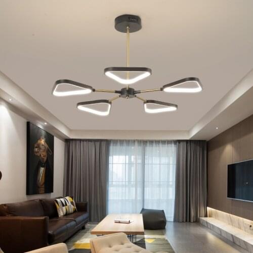 Nordic Chandelier Kitchen Light Fixtures Living Room Dinning Room Hotel 3 Lights Dimmable Light led Decoration Lamp 110v 220v
