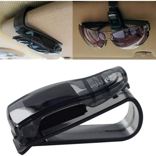 Universal Car Sun Visor Glasses Clip Ticket Card Holder Fastener Tools Auto Stand Eyeglasses Accessories
