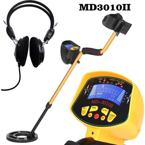 MD3010II High Sensitivity High Performance Metal Detector Underground Metal Detector Gold Metal Finder Treasures Seeking Tool