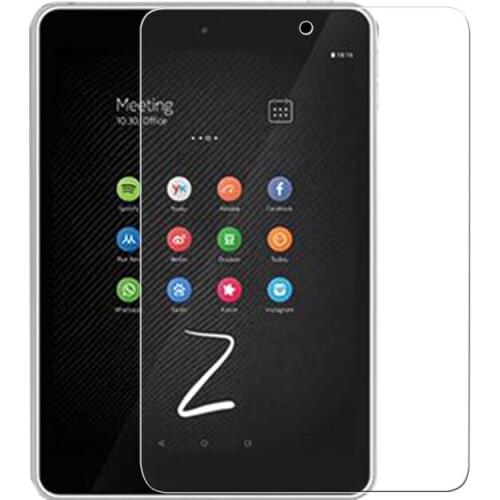 High clear tempered glass film For Nokia N1 7.9" tablet front Anti-shatter HD LCD Screen Protector Protective Film + clean cloth
