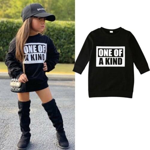 1-7T Toddler Kid Baby Girl Winter Clothes Long Sleeve Letter Hoodies and Sweatshirt Elegant Cute fashion Streetwear Outfit