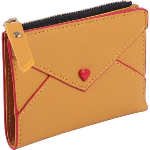 1pc Cash Wallet PU Wallet Separate Compartment PU Change Wallet for Small Change Cards Cash