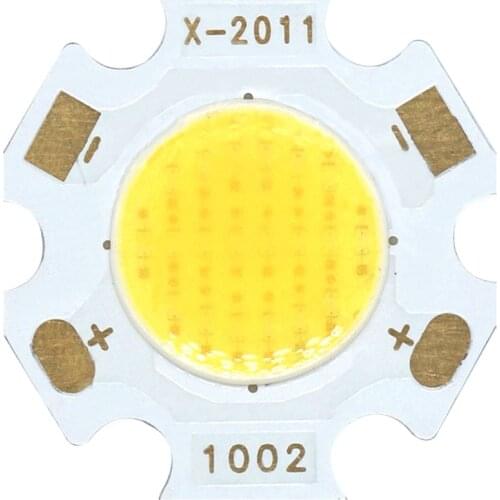 10PCS 3W 5W 7W 10W LED COB Light Chip Beads 300mA 2020MMGold Line Brighting LED Source Chip Bulb For DIY Spotlight And Footlight