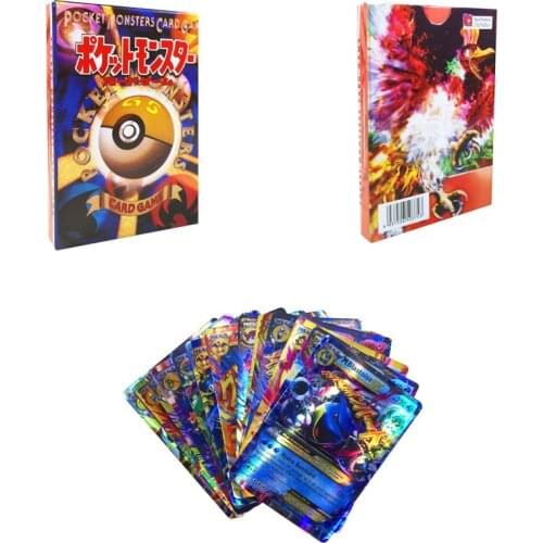 100pcs Pokemon cards GX EX MEGA Shining Battle Game Carte No Repeat Pikachu Card Game Tomy Toys For Children Christmas Gifts