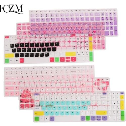 15.6 Inch Silicone Laptop Notebook Keyboard Cover Ultra-thin Skin Protector For Lenovo IdeaPad 330C 320 Waterproof