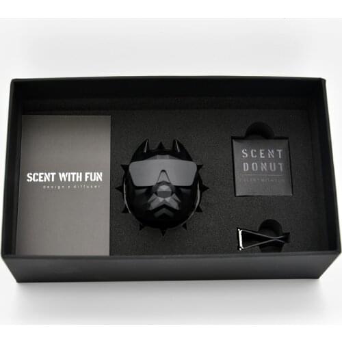 2020 High Quality Creative Bulldog Diffuser Car Decor Bulldog Car Perfume Fragrance Clip Auto Vent Air Freshener Scent Parfum