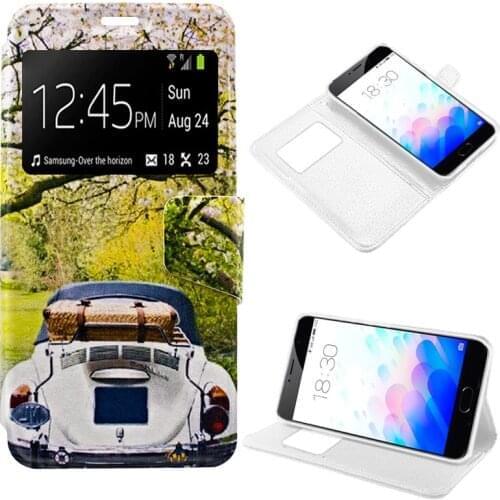 Case Flip Cover Meizu M3 Note Drawings Convertible