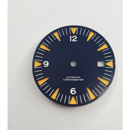 31mm dial watch parts sterile dial ultra luminous dial suitable for ETA 2836 2824 Pearl DG 2813 Miyota 8215 movement