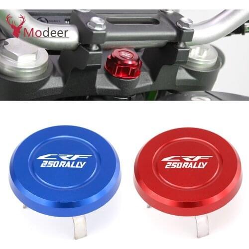 For Honda CRF250Rally CRF250RX CRF250X CRF450 L/R Motorcycle Accessories CNC Aluminum Handlebar Decorative Stem Shaft Cap Cover