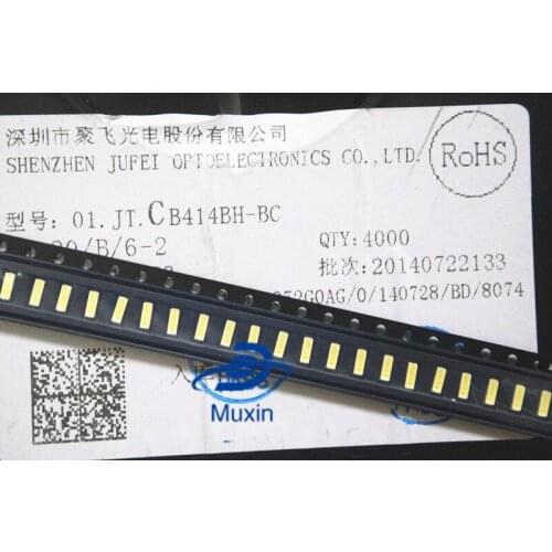 JUFEI 4014 LED 2000 pcs Backlight Middle Power LED 0.5W 3V 4014 Cool white LCD Backlight for TV TV Application