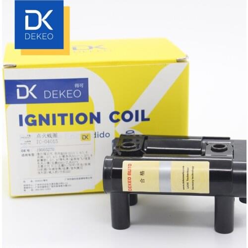 DEKEO Ignition Coils For Delphi three generations of Lefeng music new music style new Sail Oli cards Jinbei Hafei 19005270