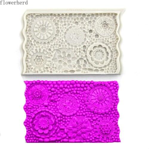 New Kitchen Accessories Pearl Gem Diamond Fondant Mold Silicone Cake Mold Cake Decorating Tools Flower Mold Birthday Decor