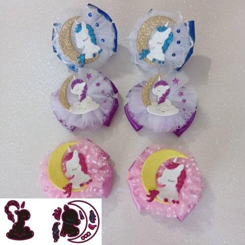 New UNICORNS metal cutting die mould scrapbook decoration embossed photo album decoration card making DIY handicrafts