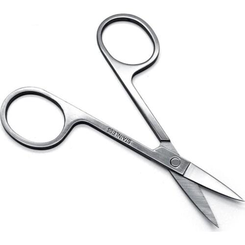 Stainless Steel Eyebrow Shaping Cut Scissors Comb Hair Remover Beauty Tool Shaver Makeup Tools Hair Grooming Removal
