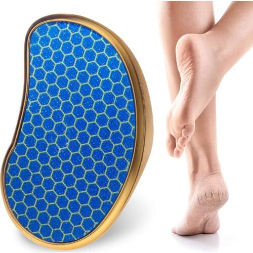 Foot File Rasp Hard Dead Skin Callus Remover for Cracking Nano Glass Pedicure Tools Foot Scrubber Professional Grinding Feet