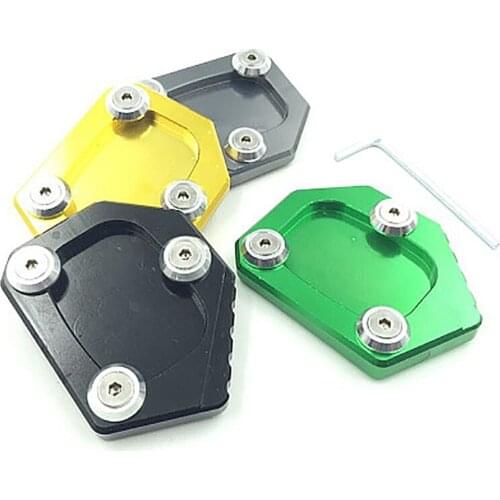 Motorcycle CNC Kickstand Foot Side Stand Extension Enlarge Pad Support Plate For Honda CBR500R CB500F/X NC700S/X Integra