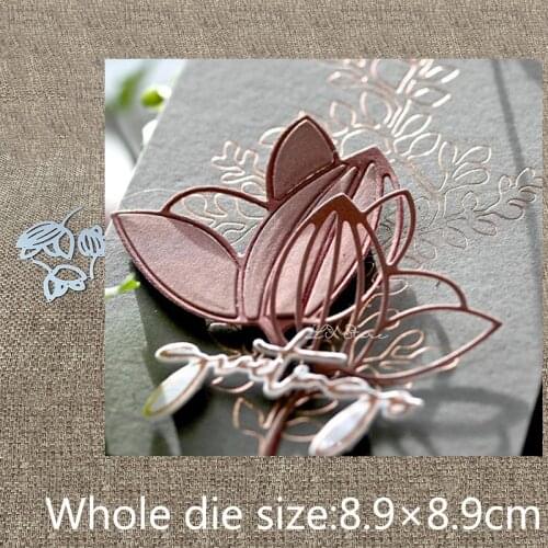 XLDesign Craft Metal Cutting Dies stencil mold 3pcs flower decoration scrapbook Album Paper Card Craft Embossing die cuts