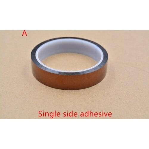 LINK CNC 3d printer heat plate resistant high temperature polyimide adhesive insulation solder mask 20mmx33m thickness 0.05 1pcs