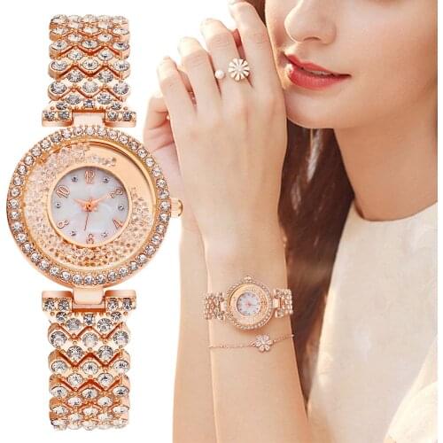 Women Quartz Wristwatches Top Brand Luxury 2021 Designer Automatic Round Watch Power Reserve Watches For Women Michael Gold