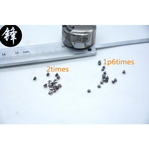 1.6 times bobbin case screw 2 times shuttle case screw Computer embroidery machine parts