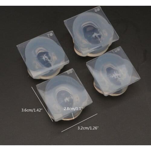 F3MD Human Face 3D Doll Epoxy Resin Mold Silicone Mould DIY Crafts Ornaments Mould