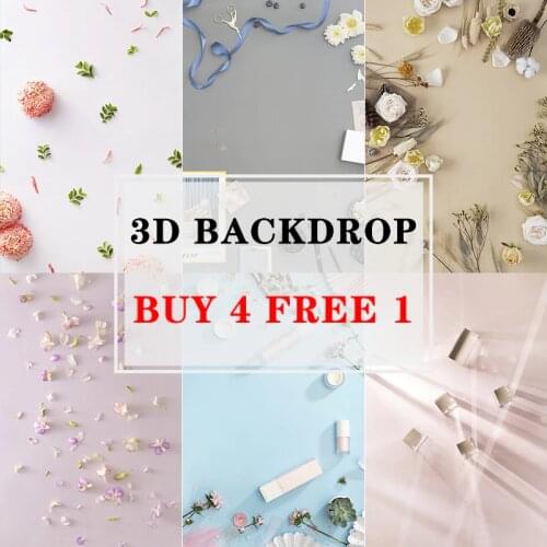 3D Christmas Backdrop Paper 57*87 cm Background for Photo Food Studio Shoot Photocall Photography Props Backdrops[Buy 4 Free 1]