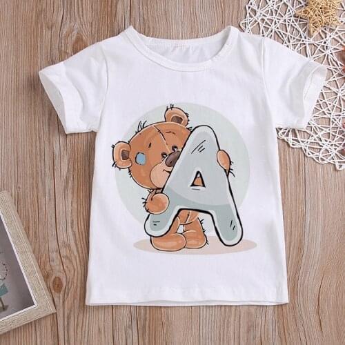 Summer 2021 Kids Boys Girls Birthday T-shirt Short Sleeved T Shirt Size 1 2 3 4 5 6 7 8 9 Year Children Party Clothing Tees Top
