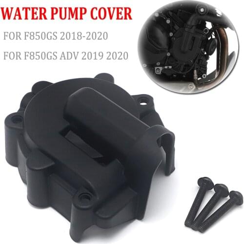 FOR BMW F850GS ADV 2018 2019 2020 Black Motorcycle Protective Water Pump Protector Cover F 850GS F 850 GS F850 GS ADV