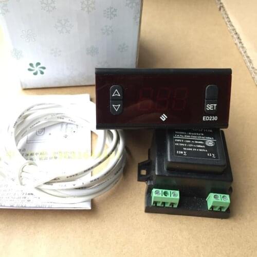 ED230A thermostat temperature regulator refrigeration dedicated digital display temperature controller still digital display con