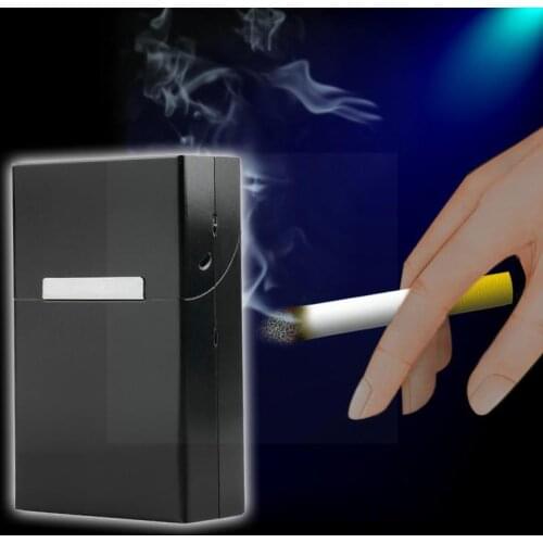 Smoking Accessories Men Lady Gift Cigarette Storage Tobacco Holder Container Pocket Box Case Alloy Aluminium S6N6