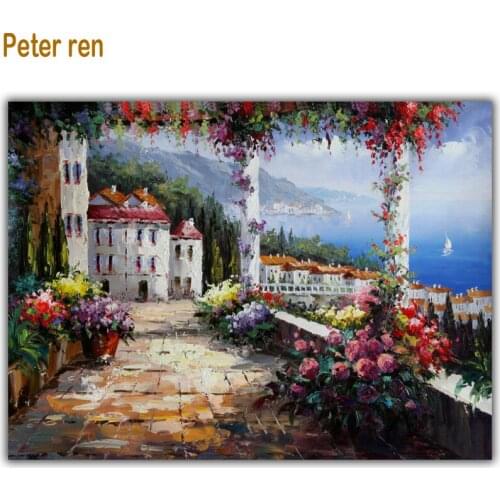 DIY Diamond Paintings Cross Stitch crafts Resin Needlework 3d Square Diamond Mosaic Rhinestone full Diamond Embroidery Landscape