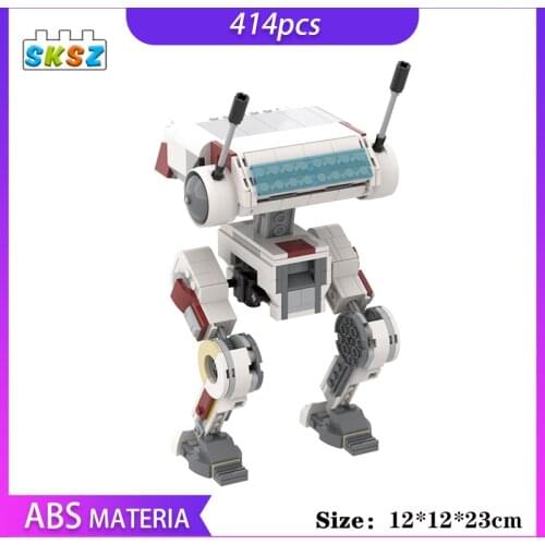 Robot Diy Model Star Space Series Building Blocks 414pcs Moc Bricks Kids Educational Toy Children Creative Star Toys Gifts